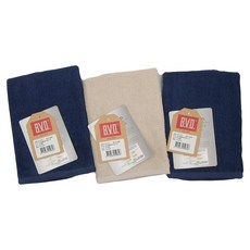 B.V.D. 銀纖維素面方巾 100%棉 34*34cm, BT11004, 1組