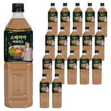 맥널티커피 스테비아 커피믹스, 1L, 18개