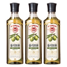 Haepyo 壓榨橄欖油, 500ml, 3個