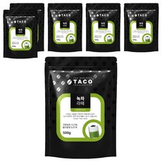 타코 녹차라떼 분말, 500g, 1개입, 6개