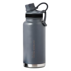 OSLO Outback 不鏽鋼旅行保溫瓶, 灰色, 900ml, 1個