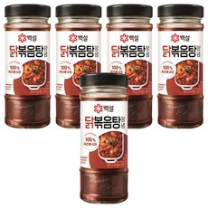 백설 닭볶음탕 양념, 490g, 5개