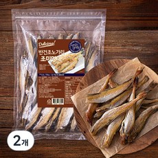 해맑은푸드 반건조 노가리 조미명태 (냉동), 700g(소소), 2개