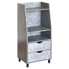 收納王妃 北歐風造型收納櫃 高 清水模深816-23, 清水模