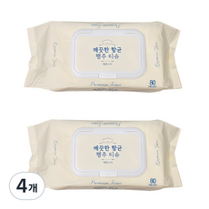 Draw Life 乾淨抗菌抹布濕巾 蓋裝, 4個, 80張