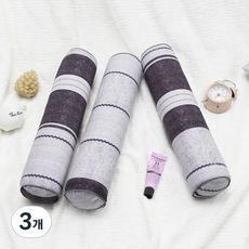 BED&DECO EVERYDAY 頸椎枕 含枕芯, 3個, Raon粉