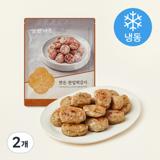 삼원가든 한돈 한입 떡갈비 (냉동), 500g, 2개