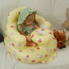 WONDER PAPA 甜甜圈造型嬰兒柔軟座椅, 香草比熊