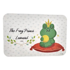 收納王妃 LINE 插畫款地墊, 青蛙王子, 1個