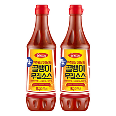 움트리 골뱅이무침소스, 1kg, 2개