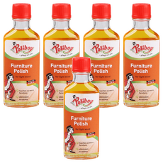 Poliboy 德淨 淺色家具亮光清潔劑, 5個, 100ml