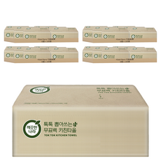 KleanNara 可綠納樂 抽取式無漂白天然紙漿廚房紙巾, 6盒, 4組