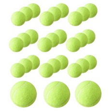 練習用網球, 黃色, 30個