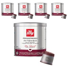 일리 볼드 로스트 인텐소 캡슐커피, 6.7g, 21개입, 5개