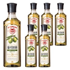 Haepyo 壓榨橄欖油, 500ml, 6個