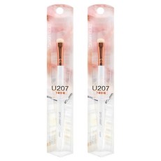 台灣 COSMOS pro user 下眼影刷 U207, 白色, 2支