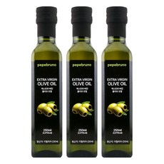 Pepebruno 特級初榨橄欖油, 3個, 250ml