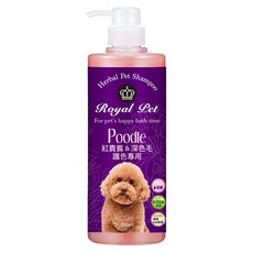 Royal Pet 皇家寵物 紅貴賓&深色毛護色專用 草本沐浴精華乳, 500ml, 1瓶
