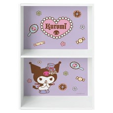 收納王妃 三麗鷗 雙層空櫃, 糖果紫酷洛米