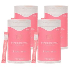 AHN GOOK 低分子膠原蛋白益生菌粉隨身包 60條入, 132g, 4罐