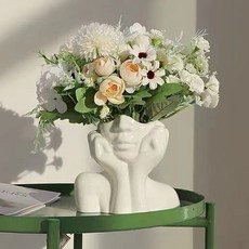 ROCHESTER Objet 陶瓷花瓶 A款, 白色