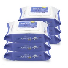 清潔濕拖布25抽 M號, 6個