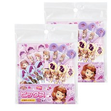 Skater 蘇菲亞公主 食物叉旗, 12支, 2組