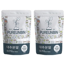 푸른빈 대추 가루 분말, 2개, 300g