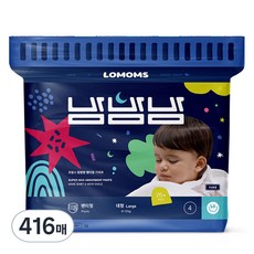 로맘스 밤밤밤 팬티형 기저귀, 대형(L), 416매