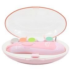 nac nac 電動指甲修磨機 親子適用, 粉色, 1組