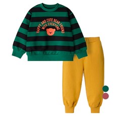 unifriend 兒童Happy School九分上學服大學T上下套裝