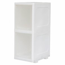 dayneeds 日需百備 北歐簡約二層隙縫櫃 SBD-2502 25cm縫隙適用掀蓋式 多功能 滑輪 二層 1769g, 2層, 透明, 1個