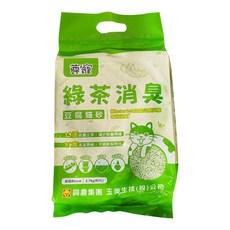 尊寵 綠茶消臭豆腐砂, 綠茶, 2.7kg, 1包
