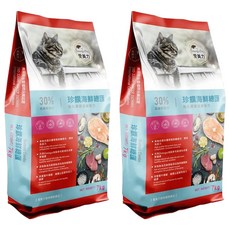 Beautiful Pets 愛美力 全齡貓 珍饌海鮮總匯 貓乾糧/貓飼料 保健關節配方, 7kg, 2袋