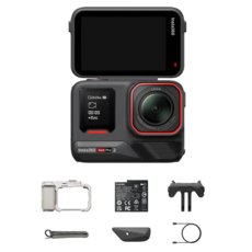 인스타360 Ace Pro 2 싱글 배터리 스냅샷 번들 액션캠, CINSBBGA, 문라이트 실버