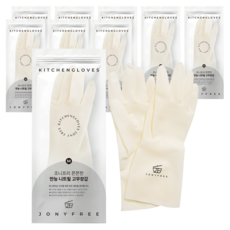 조니프리 쫀쫀한 만능 니트릴 고무장갑, 중(M), 9세트