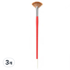 화홍 팬붓 220, F 4호, 3개