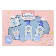 Baan 貝恩嬰兒歡心禮盒 溫和保濕低敏感 內含泡泡香浴露/洗髮精, 1盒