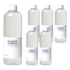 베리코드 노워터 샴푸 리필, 500ml, 6개