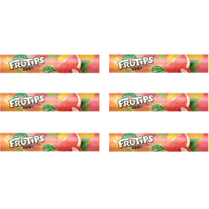 FRUTIPS 黑嘉麗 水果軟糖 熱帶水果綜合口味, 140g, 6條