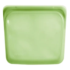 stasher 方形矽膠密封袋 綠色 828ml, 19.1 x 19.1 x 2.5cm, 1入, 1個