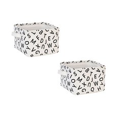 出坂影子主題布藝籃, 字母, 2個