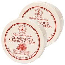 Taylor of Old Bond Street 雪松刮鬍膏, 150g, 2罐