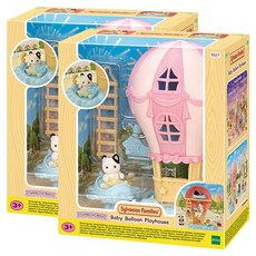EPOCH Sylvanian Families 森林家族 Babyland 熱氣球屋 5527, 2個
