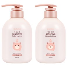 베비언스 유아용 센서티브 고보습 로션, 500ml, 2개