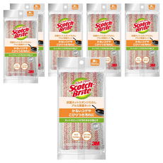 3M Scotch-Brite 百利 抗菌鋁網海綿菜瓜布, 顏色隨機, 6個