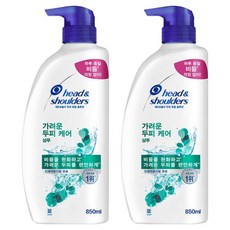 헤드앤숄더 토탈 솔루션 가려운 두피 케어 샴푸, 850ml, 2개