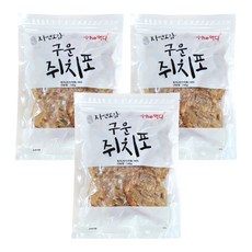 더먹다 자연오감 구운쥐치포 15마리, 145g, 3개
