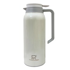 FRANCASINO 弗南希諾 時尚真空保溫壺 內膽304不銹鋼, 米白色, 1.5L, 1瓶