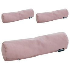 LIV MOM 素色網眼頸枕, 粉色, 3個